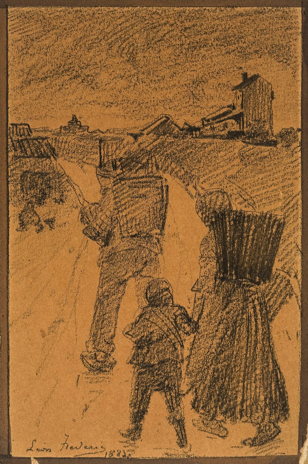The Chalk Sellers Evening 1883