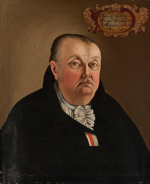 Portrait of Wincenty Tyszkiewicz 17571816 1814
