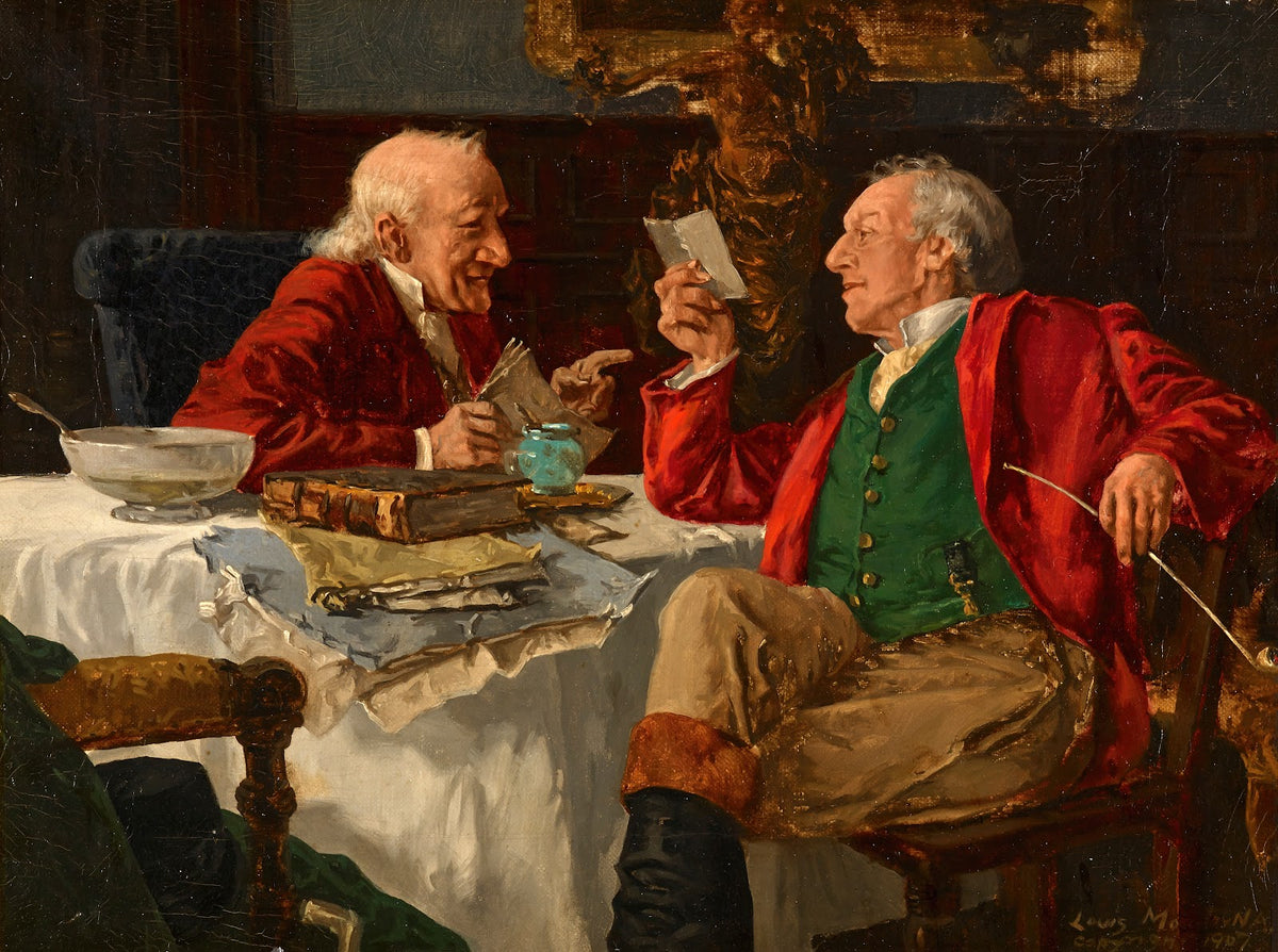 The Conversation ca 1907