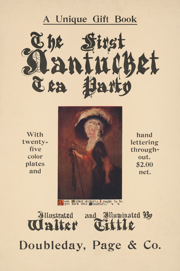 The first Nantucket tea party 1907
