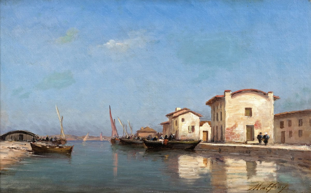 Kanal bei Martigues 1939