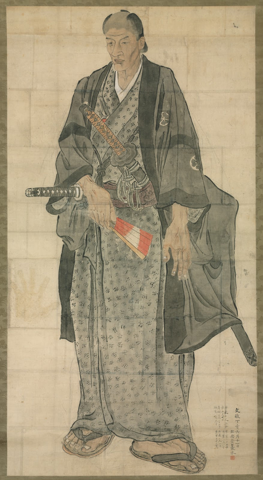 Portrait of Ōzora Buzaemon 1827