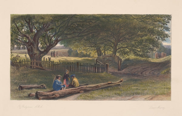 Landscape with gypsies Richard Redgrave 1850
