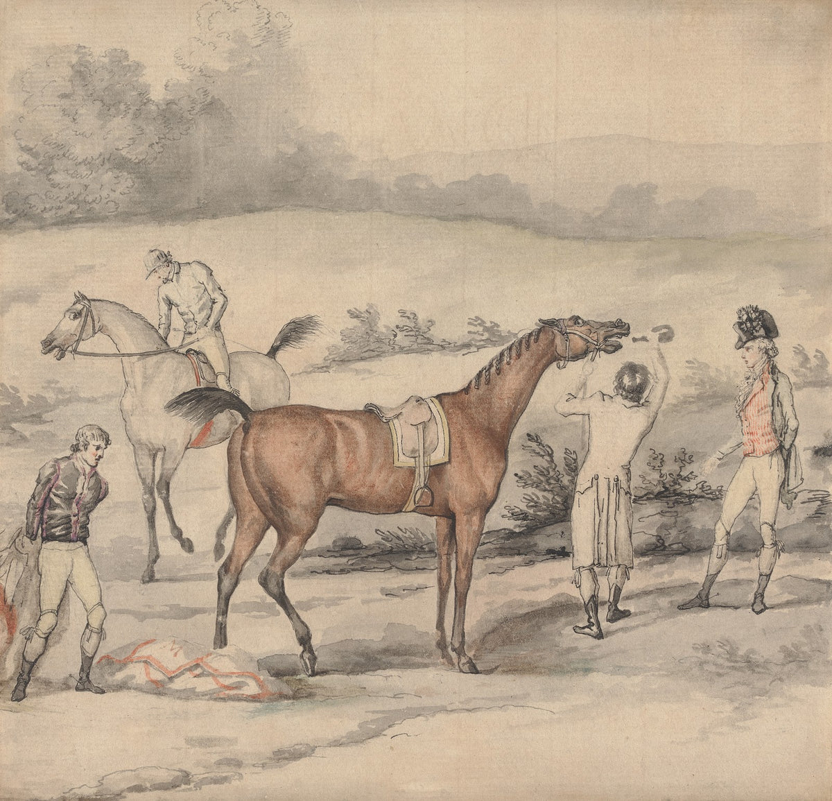 Dosing a Racehorse