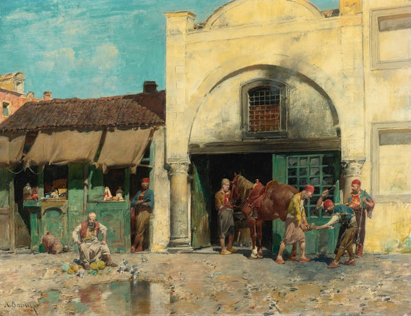 The blacksmiths shop