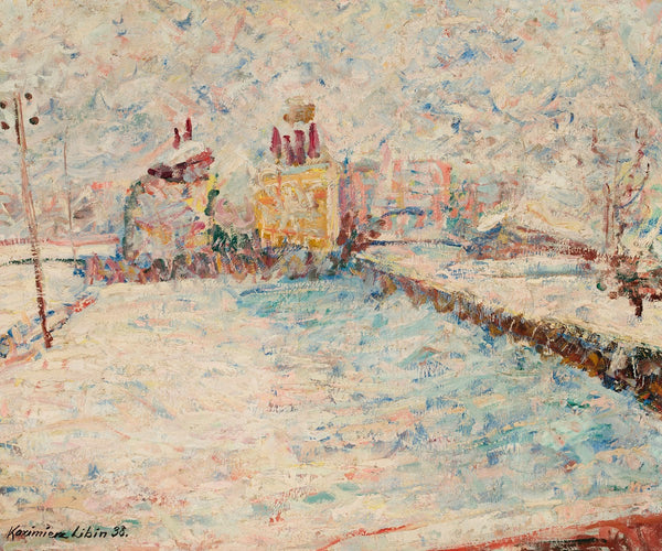 Landscape study  City landscape 1938