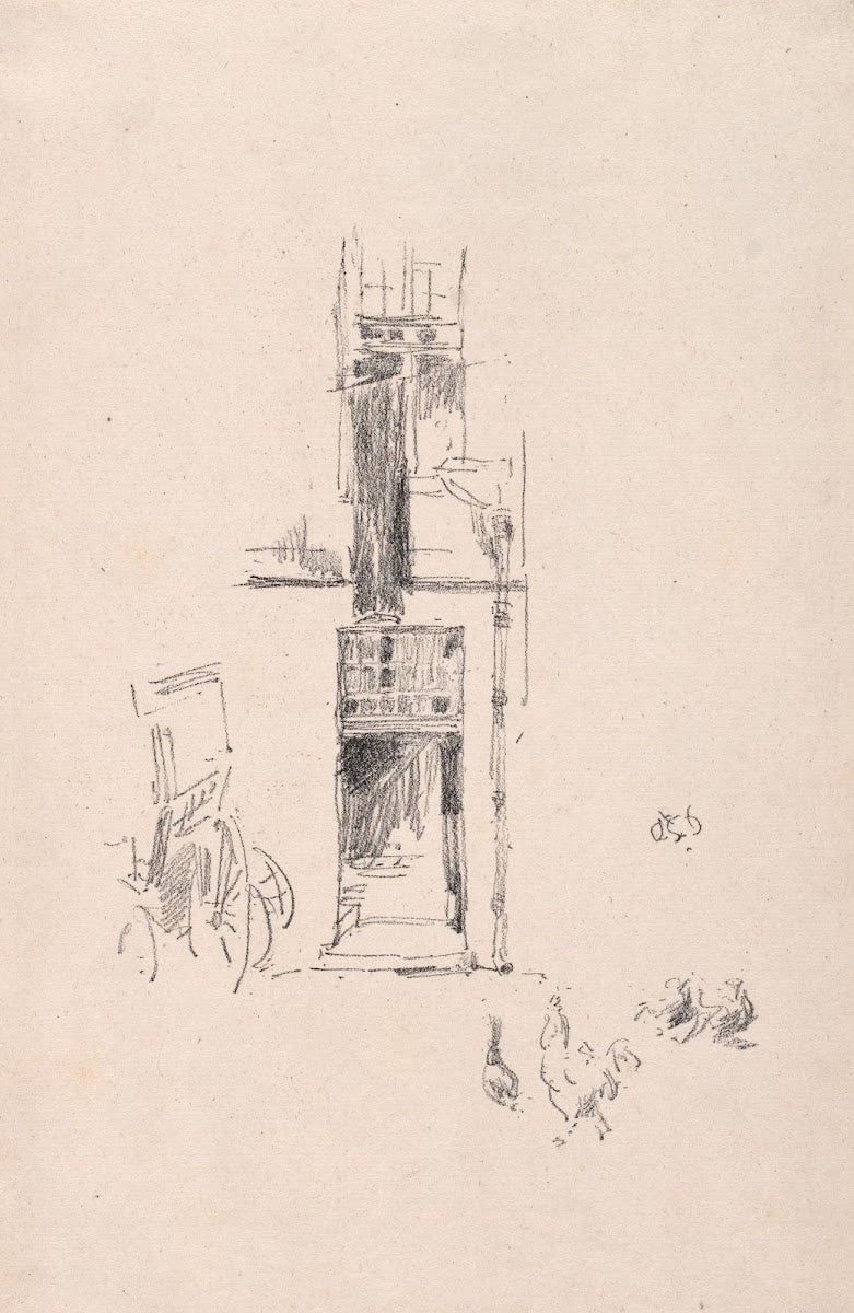Cocks and Hens Hotel Colbert 1891