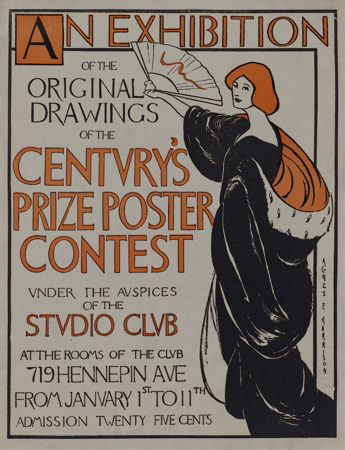 An exhibition of the original drawings of the Centurys prize poster contest ca 1