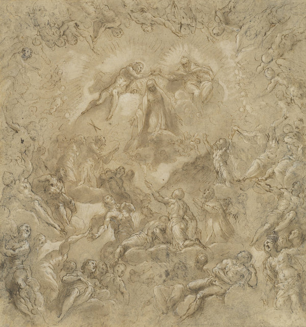 The Coronation of the Virgin 1585 1594