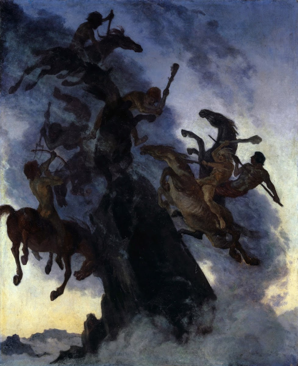 Riders in the Mist 1896