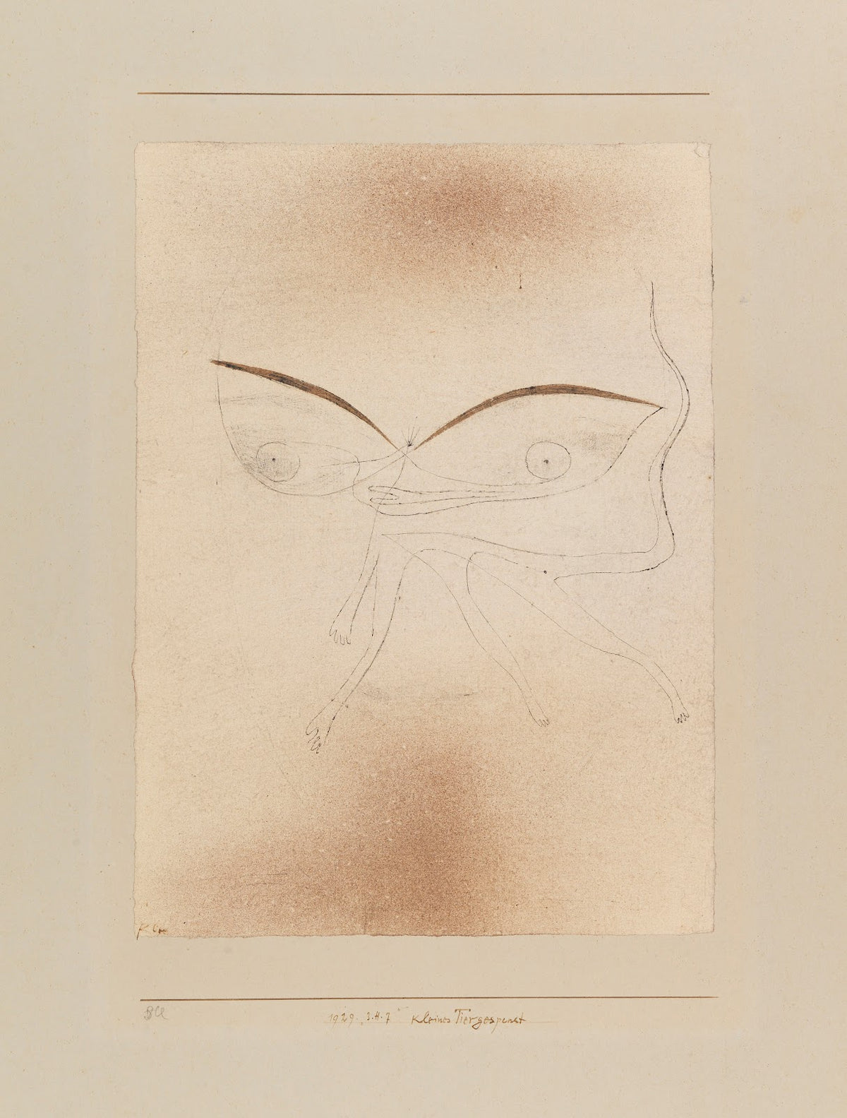 Kleines Tiergespenst 1929