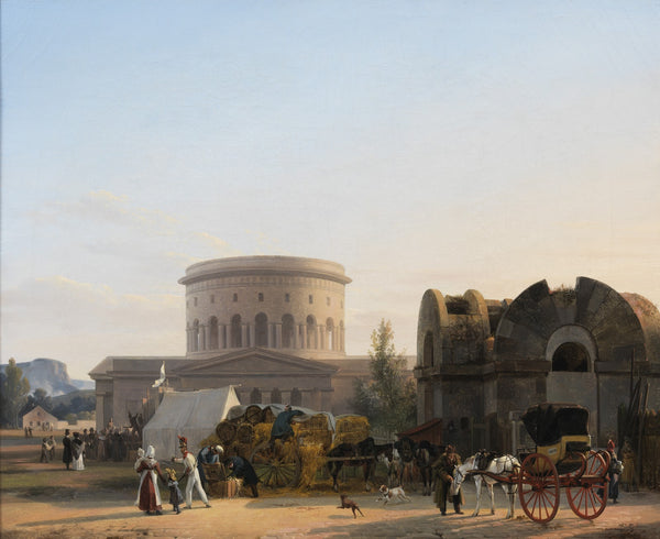 At Barrière de la Villette Paris 1823