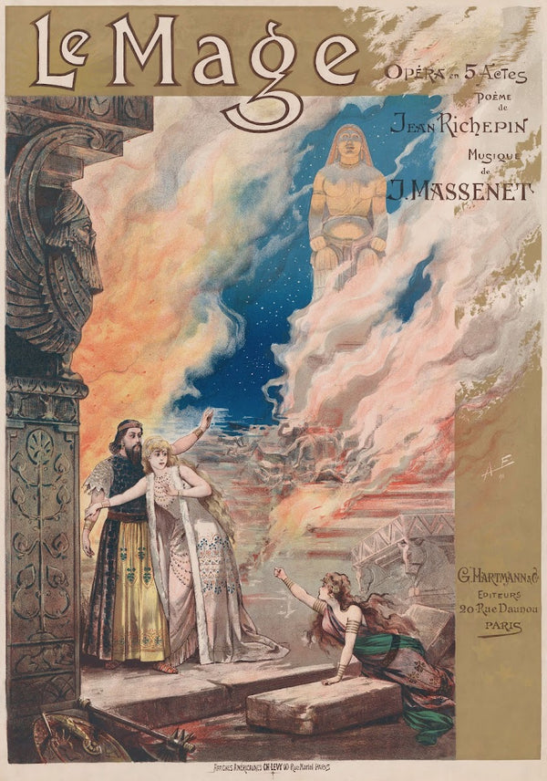 Jules Massenet  Le mage 1891