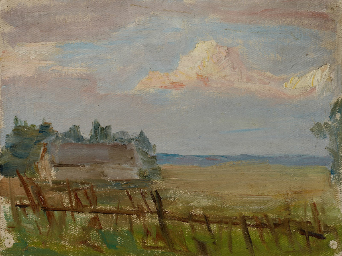 Northern Studies The White Night  Clouds 1910
