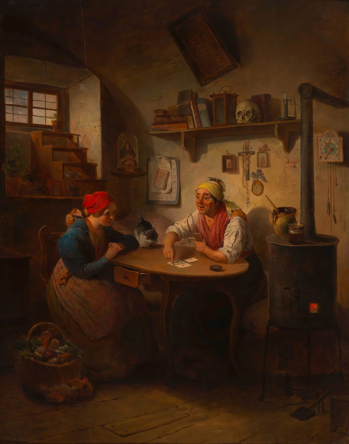 Die Wahrsagerin 1850