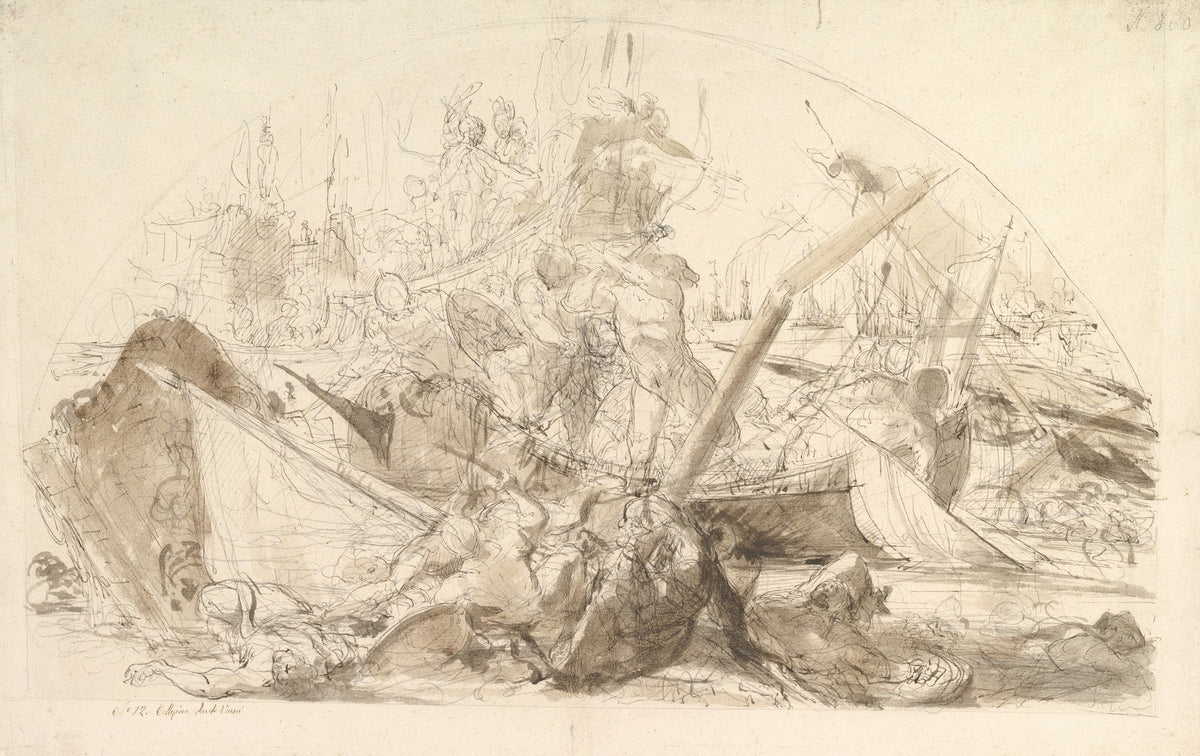 The Naval Battle of Meloria 174390