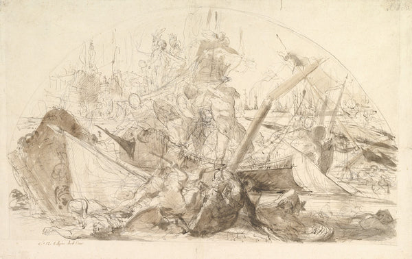 The Naval Battle of Meloria 174390