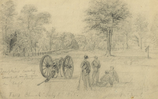 Falls Church July 1st 1861 Outpost 1861