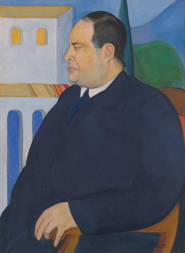 Portrait of JosephStella 1921