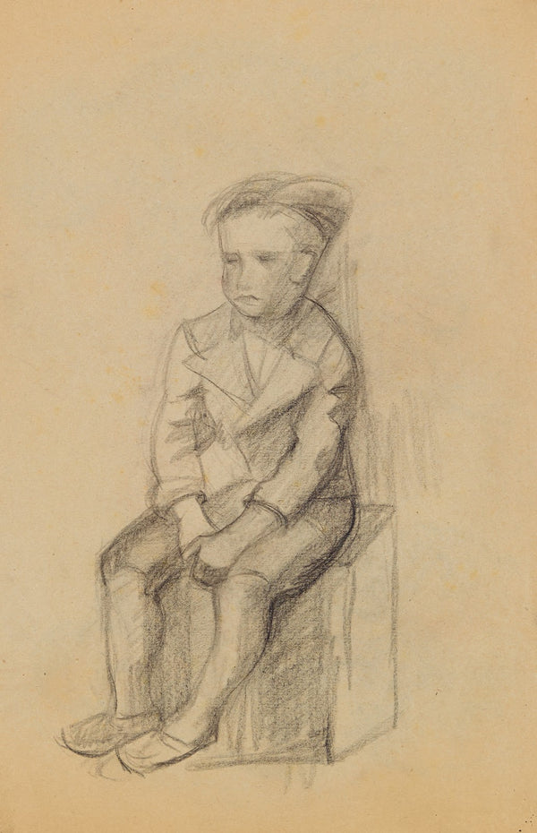 Sitzender Knabe 1930s