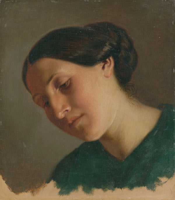 Kopfstudie einer Frau