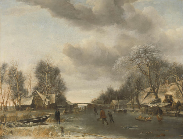 Winter Scene c 1652   c 1653