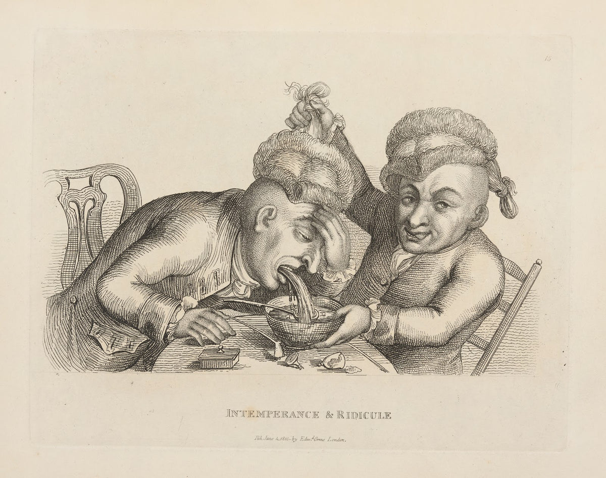 Intemperance  Ridicule 1810