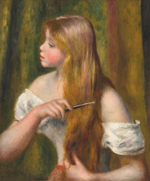 Jeune fille se peignant La Toilette 1894