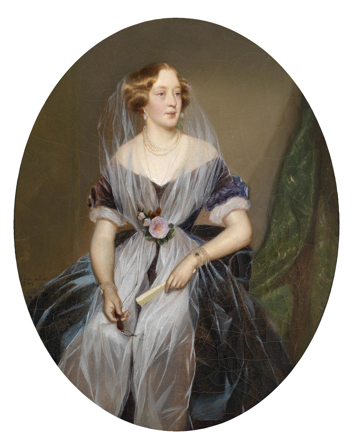 Portrait einer adeligen Dame 1846