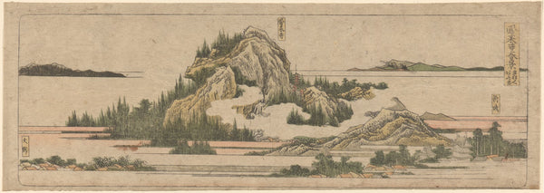 Crags with Snow and Foliage late 18th century  early 19th century