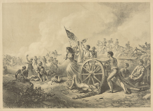 Moll Pitcher at the Battle of Monmouth