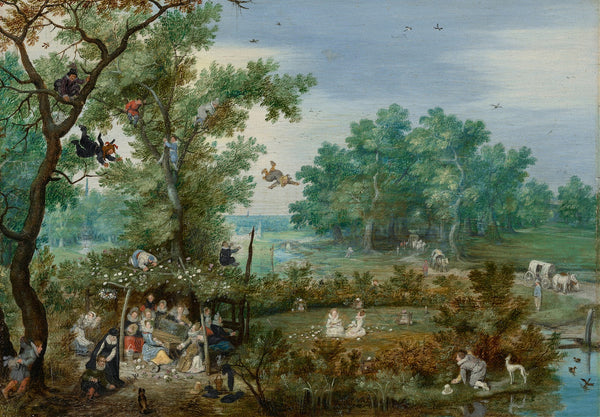Merry Company in an Arbor 1615