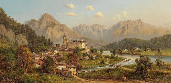 Schloß Ambras in Tirol 1880