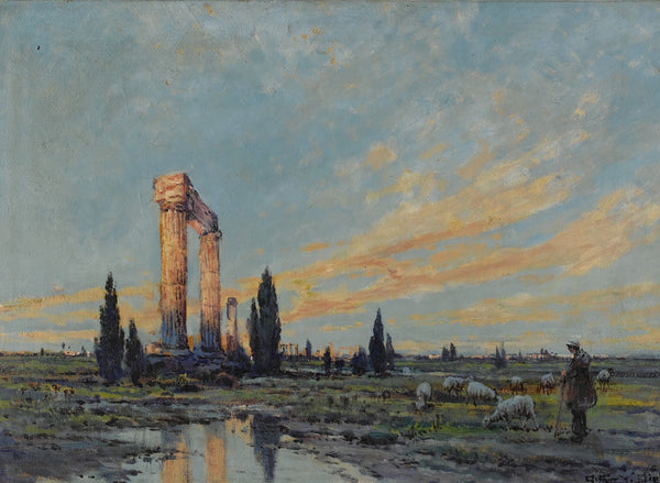 Ruins at dawn 1924