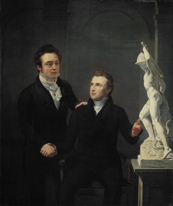 Louis Royer Sculptor and Albertus Bernardus Roothaan Stockbroker Friend of the A