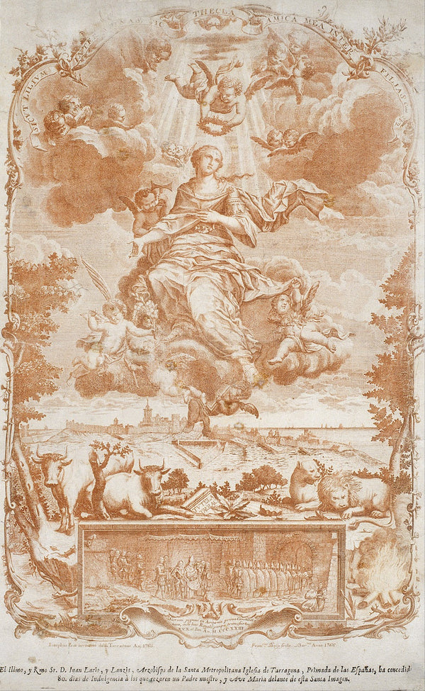 Saint Thecla 1766