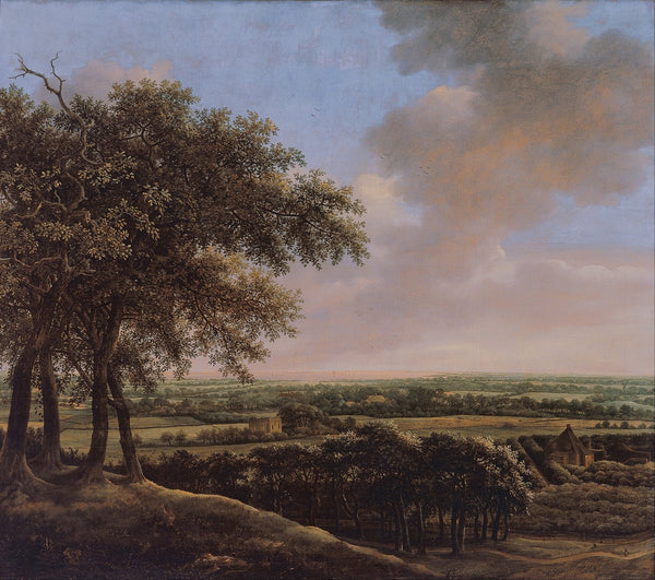 Landscape with Four Trees