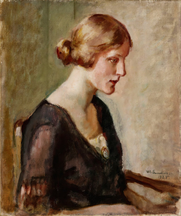 Portrait of Miss Barbara Lagerborg 1925