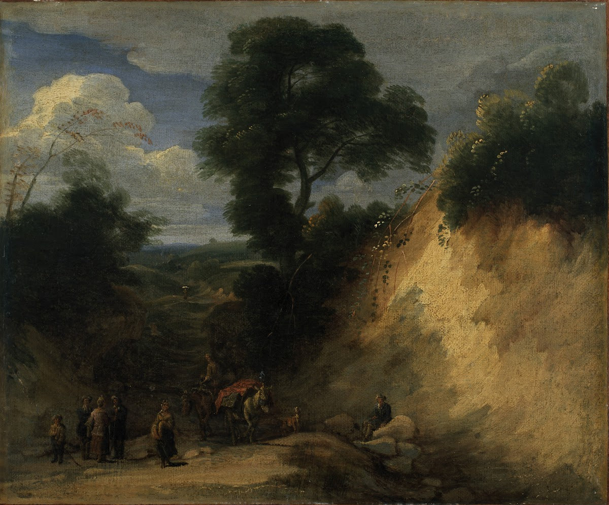 The Sonian Forest with Market Vendors