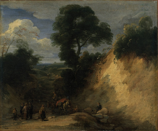 The Sonian Forest with Market Vendors