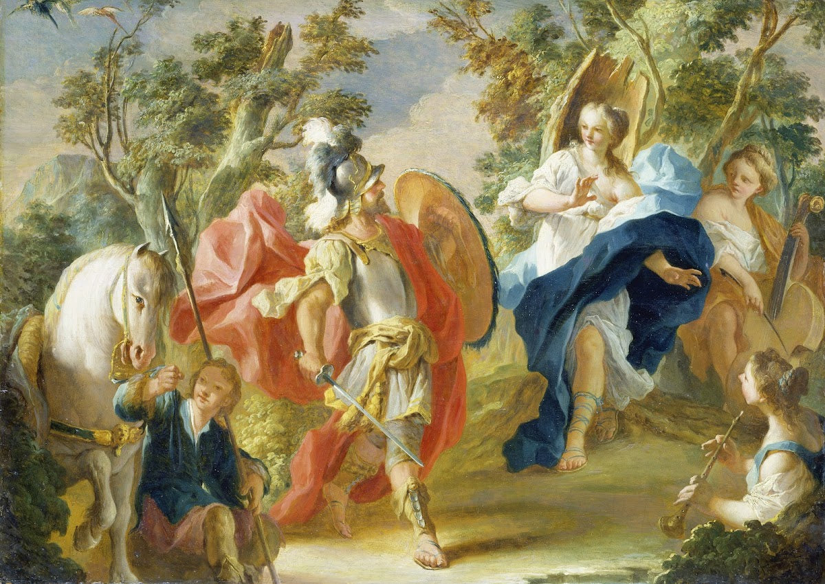 Rinaldo and Armida in the Magic Forest 1730  1738
