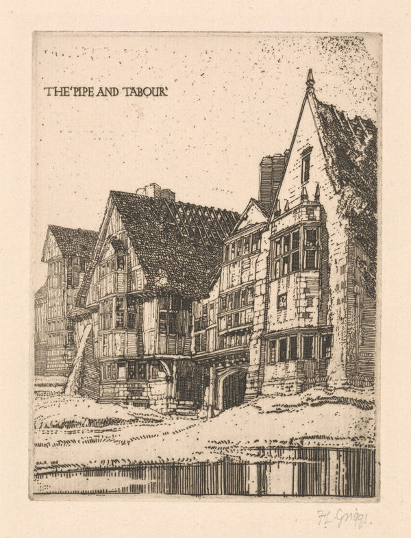 The Pipe and Tabour 1916