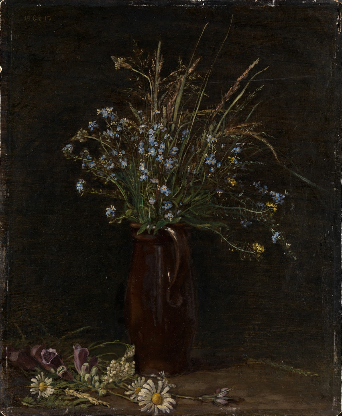 Vergißmeinnicht Stilleben 1913