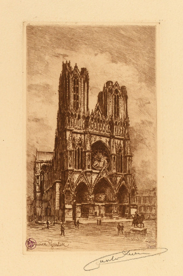La cathédrale de Reims