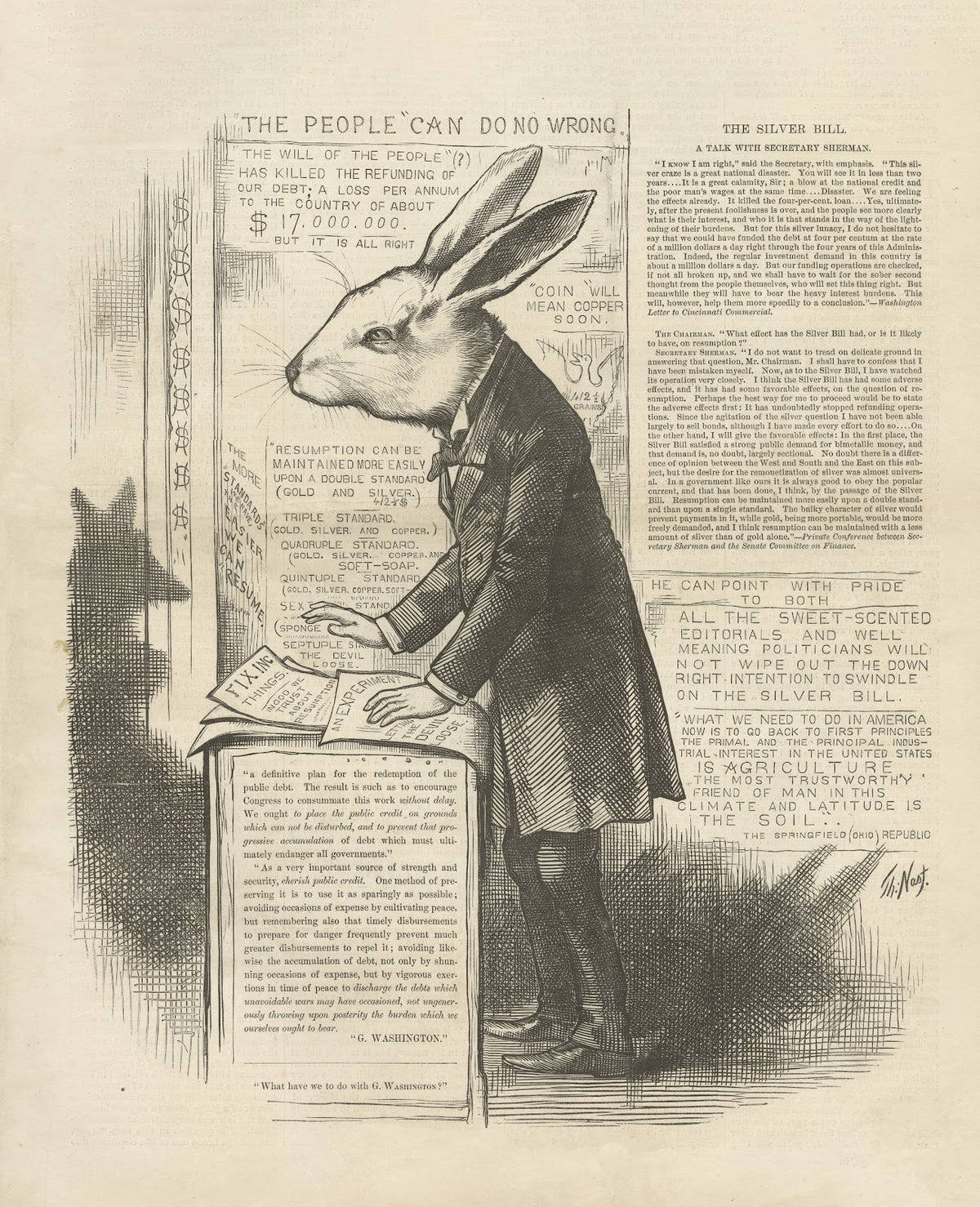 Manhood and honor should have hare hearts 1878