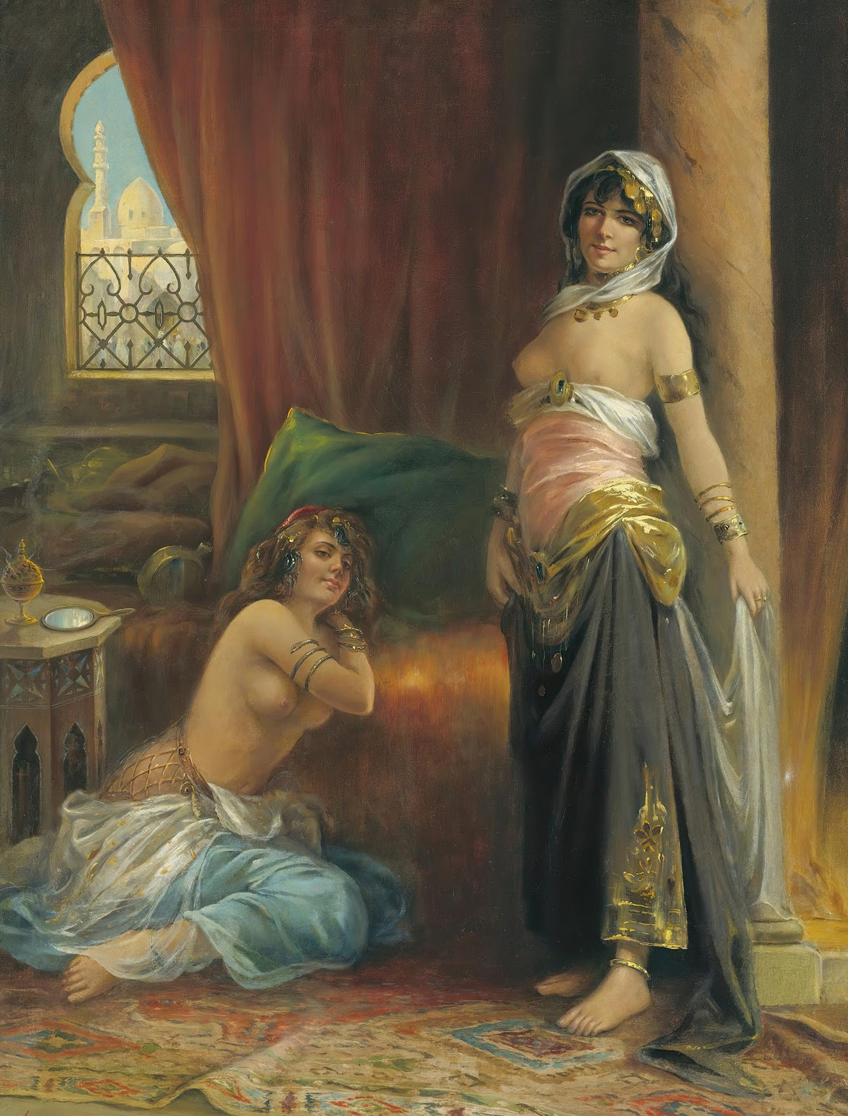 Harem Beauty circa 1921