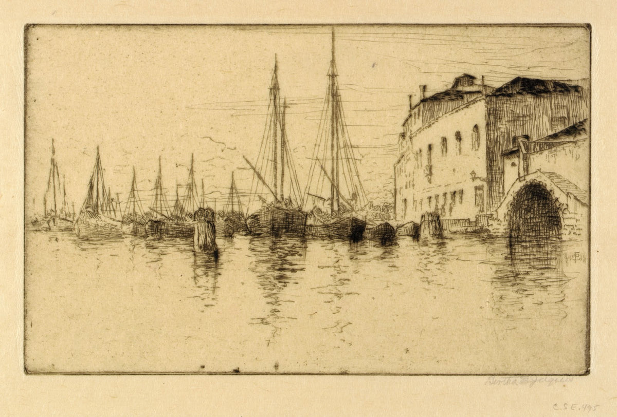 Along the Giudecca Venice 1910 1917