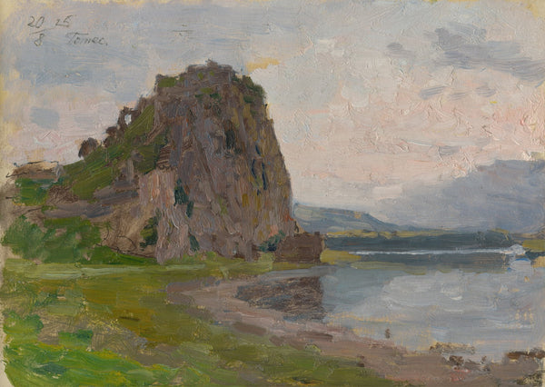 Devín  štúdia k obrazu 1925