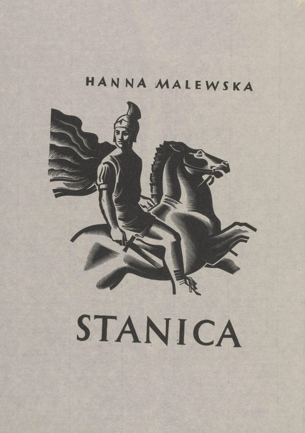 Okładka książki Stanica opowieści rzymskie Hanny Malewskiej 1947