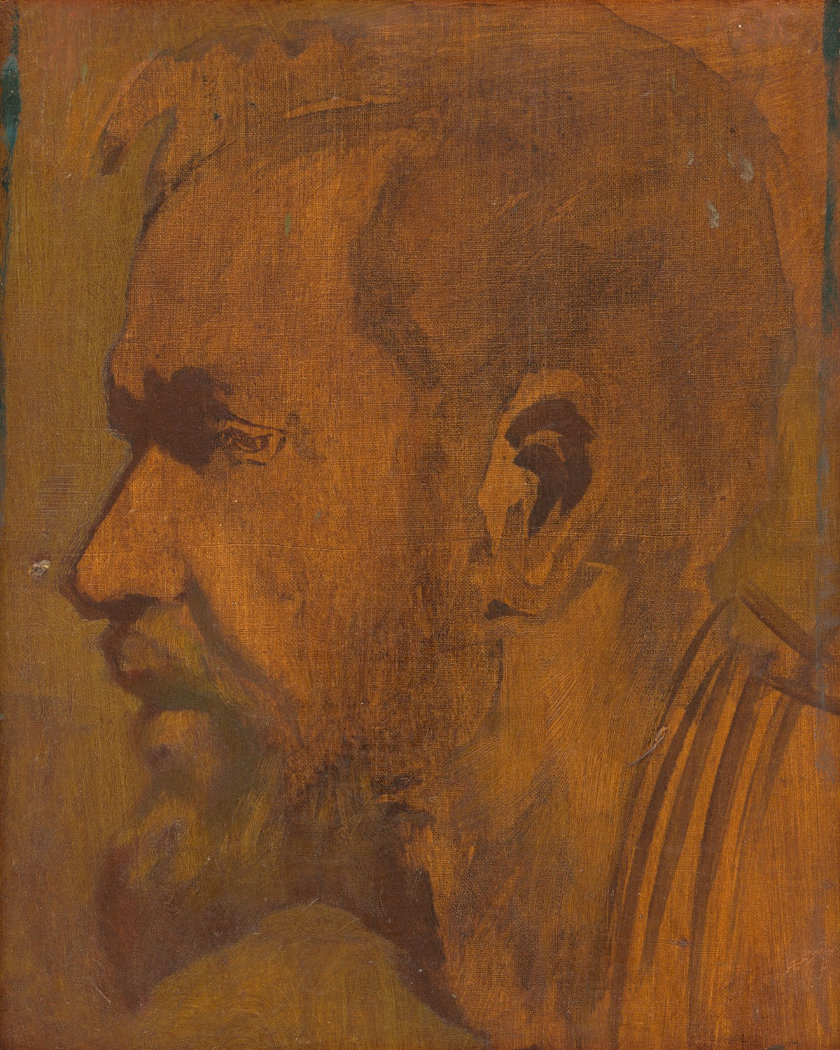 Head Study of a Thinker 19001910